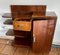 Credenza Art Deco piccola in mogano, Immagine 2