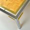 Italian Coffee Tables with Bamboo Top, Chrome and Gilded Brass Frame, 1970s, Set of 2 12