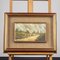 Roberto Beccari, Landscape Avenue, Canvas Painting, Framed 1