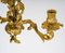 Small Louis XV Style Gilt Bronze Chandelier Candleholder, 19th Century, Image 4
