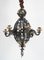 Wrought Iron and Gilding Lantern, Early 20th Century 6
