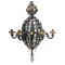 Wrought Iron and Gilding Lantern, Early 20th Century 1