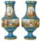 Napoleon Sèvres Porcelain Vases, 19th Century, Set of 2 1