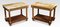 Marble Top Side Tables, 1890s, Set of 2 1