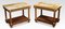 Marble Top Side Tables, 1890s, Set of 2, Image 1