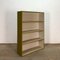 Low Olive Green Bookcase 1