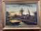Arthur Cole, Punts on the River, Oil Paintings, 1890s, Framed, Set of 2 8