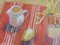 Alice Mumford, El paño de rayas rojas y blancas, 2023, óleo sobre lienzo, Imagen 5