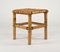 Tabouret ou Pouf Mid-Century en Bambou et Rotin, Italie, 1970s 9