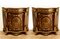 French Marquetry Inlay Boulle Cabinets, Set of 2 1