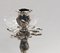 Silver Plate Cherub Glass Table Display, Image 4