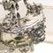 Silver Plate Cherub Glass Table Display 25