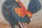 Cuadro vintage de gallo de principios del siglo XX, Imagen 4