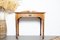 Victorian Oak Side Table Desk on Turned Legs, Image 1