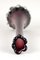 20th Century Bordeaux Red Murano Glass Long Neck Vase, Italy, 1970s 15