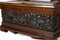 19th Century French Chest Bench with Chestnut Tree Motif, France, 1900s, Image 16