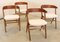 Vintage Sibast Dining Room Chairs, 1950s, Set of 4 1