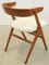 Vintage Sibast Dining Room Chairs, 1950s, Set of 4, Image 17
