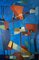 Jean Billecocq, Geometric Abstract Composition, 20th Century, Oil on Canvas 10