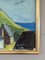 Coastal Living, 1950s, Oil on Canvas, Framed 6