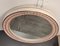 Oval Mirror with Capodimonte Ceramic Frame 2