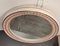 Specchio Ovale con Cornice in Ceramica di Capodimonte, Immagine 2