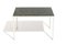 T-Angle Side Table with Marble Plate in the style of Florence Knoll 1