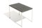 T-Angle Side Table with Marble Plate in the style of Florence Knoll 4