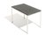 T-Angle Side Table with Marble Plate in the style of Florence Knoll, Image 4