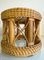 Mid-Century Bamboo and Rattan Plant Stands, 1960s, Set of 2 8