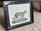 Biedermeier Artist, The Gentle Cat, 1831, Lithograph, Framed, Image 2