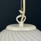 Italian Swirl Murano Glass Pendant Lamp, 1970s 3