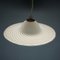 Italian Swirl Murano Glass Pendant Lamp, 1970s 4