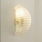 Vintage Italian Wall Light in Murano Glass with Brass Structure, 1990s 4