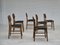 Chaises Vintage par Ib Kofod Larsen pour Christensen & Larsen, Danemark, 1960s, Set de 6 2