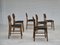 Vintage Danish Chairs by Ib Kofod Larsen for Christensen & Larsen, 1960s, Set of 6 2