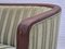 Skandinavisches Vintage 2-Sitzer Sofa aus Velours & Teak, 1950er 17