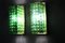 Green Murano Glass Wall Lights, 2000, Set of 2 3