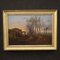 Artista francés, paisaje de campo, 1870, óleo sobre lienzo, enmarcado, Imagen 1