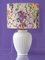 Vintage Royal Delft White Table Lamp & House of Hackney Lampshade 8