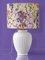 Vintage Royal Delft White Table Lamp & House of Hackney Lampshade, Image 8