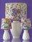 Vintage Royal Delft White Table Lamp & House of Hackney Lampshade 13