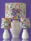 Lampade da tavolo vintage Royal Delft bianche e paralumi House of Hackney, set di 2, Immagine 10