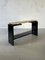 Patinated Lacquer Console Table with Gold Leaf from Roche Bobois, 1970s, Image 1