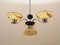 Vintage Danish Glass Hanging Light, 1970s, Image 6