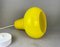 Mid-Century Modern Portuguese Canary Yellow Opaline Glass Hanging Lamp, 1970s 5