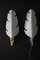 Glass Wall Lights in Pearly White Murano, 2000, Set of 2 20