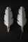 Glass Wall Lights in Pearly White Murano, 2000, Set of 2, Image 19