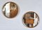 Espejos de pared suecos Mid-Century de madera curvada y haya, años 60. Juego de 2, Imagen 8