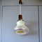 Mid-Century Modern Portuguese Art Glass Pear Shaped Hanging Lamp, 1970s, Image 3